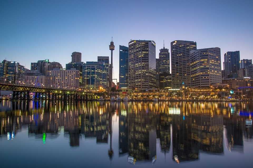 Sydney Tower is a Part of the Sydney Skyline