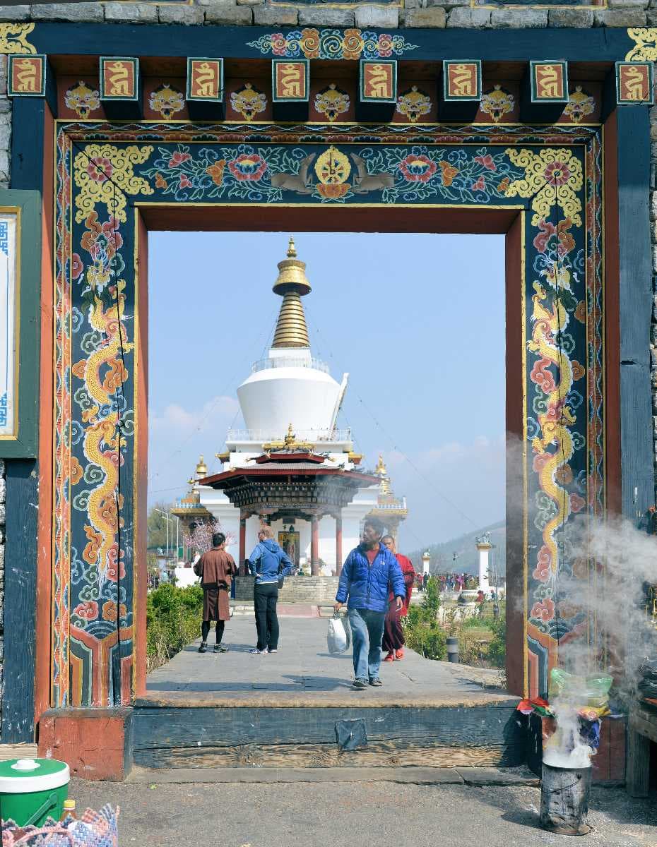 Gateway to the Thimphu Chorten