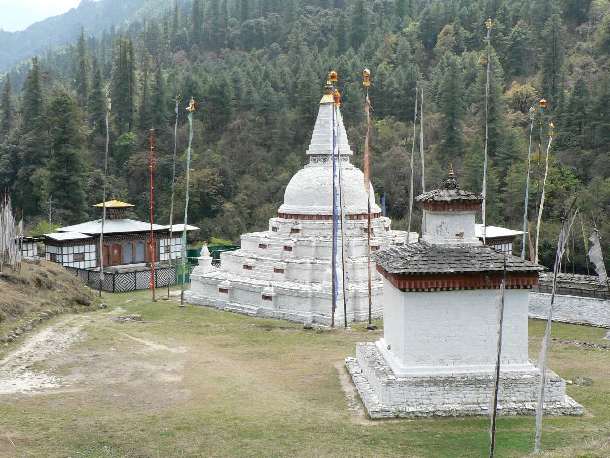 Panoramic View of Chendebji Chorten