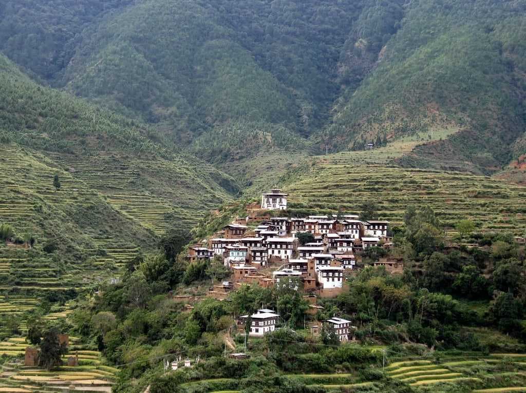 Rinchegang - Small Village Located Near Wangdue Dzong