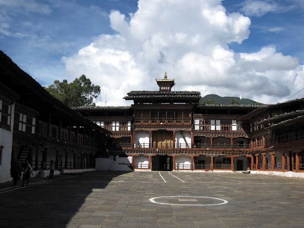 Wangduephodrang Dzong - Constructed in the Year 1638