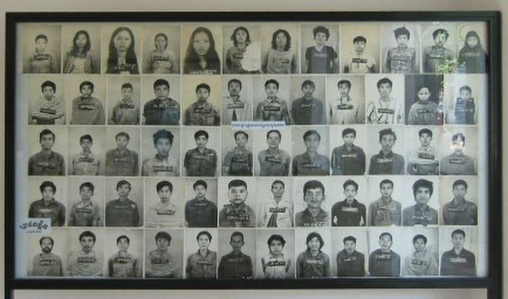 Mugshots of prisoners on display
