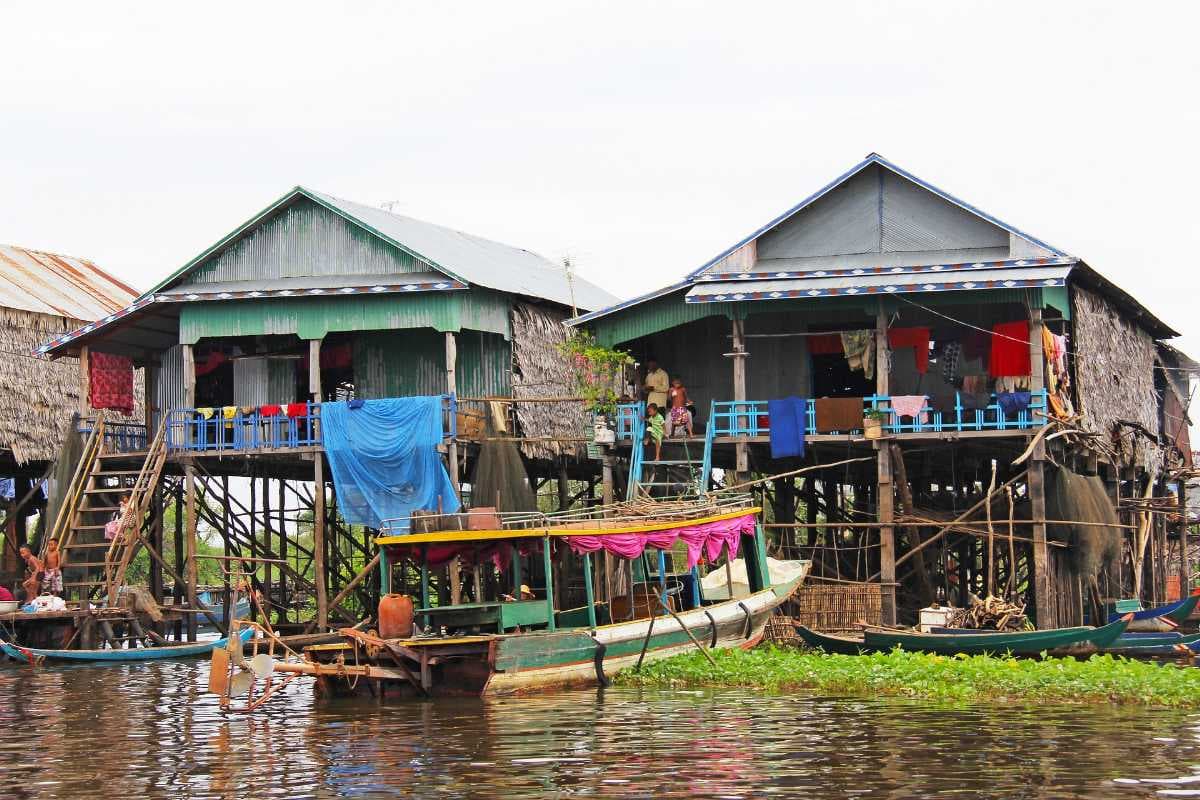 The Floating Village of Kampong Khleang