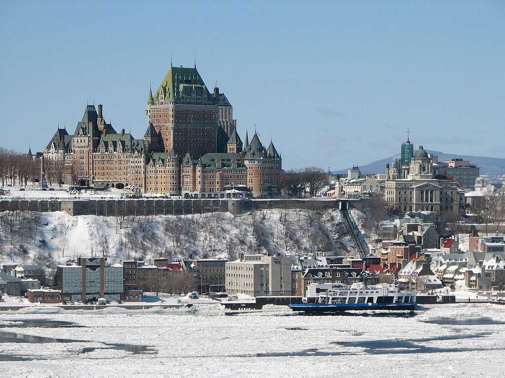 Parts of the city is built on the Promontory of Quebec, a plateau that rests on top of steep escarpments.