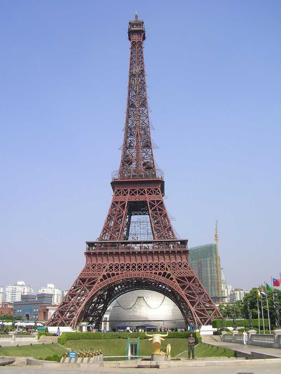 One-third scale replica of the Eiffel Tower
