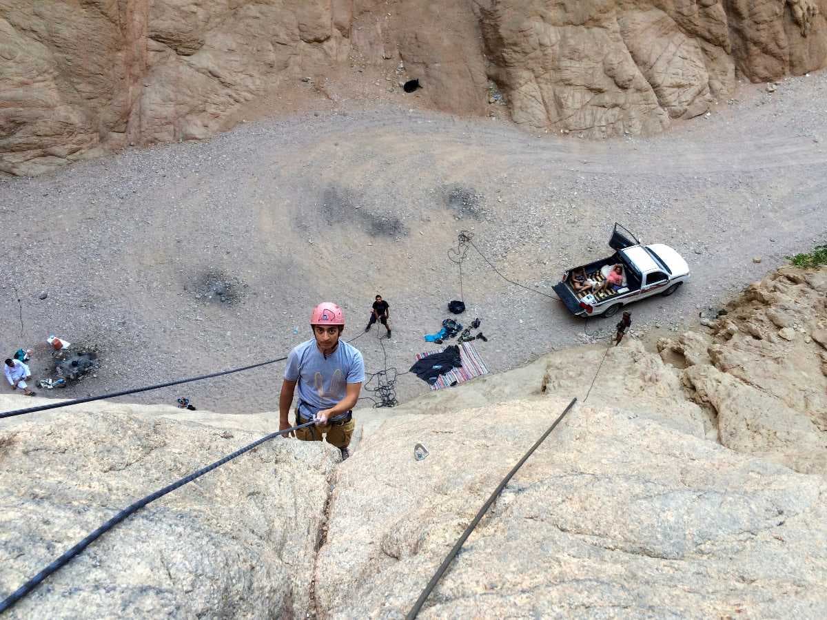 Rock Climbing in Dahab, Dahab, Egypt