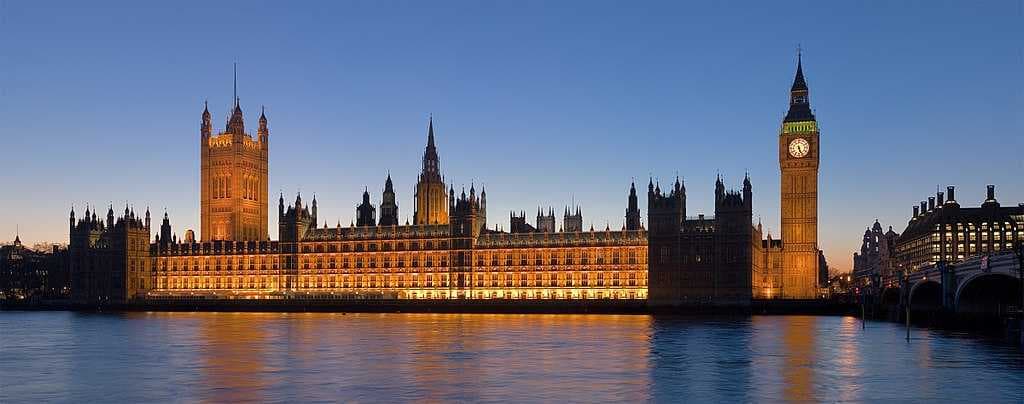 The Palace of Westminster, Big Ben and Westminster Bridge