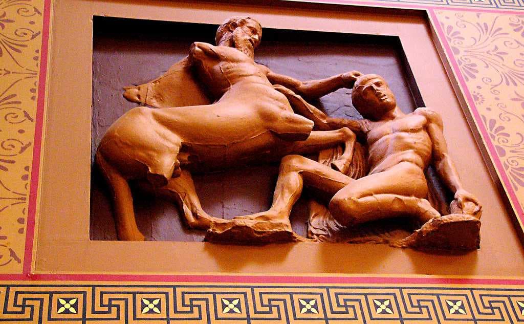 A motif in Manchester art gallery.