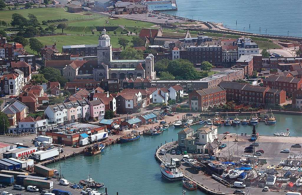 View of Old Portsmouth from the Spinnaker Tower