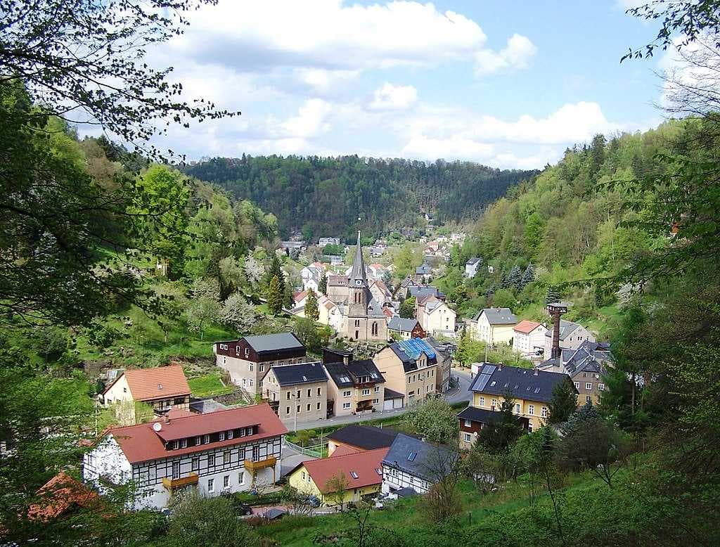View of Krippen