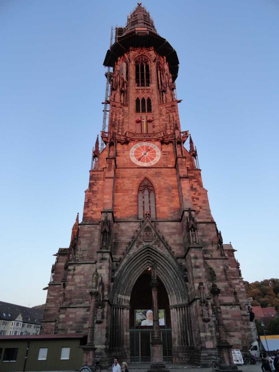 The Freiburger Minster: one of Freiburg's most famous landmarks