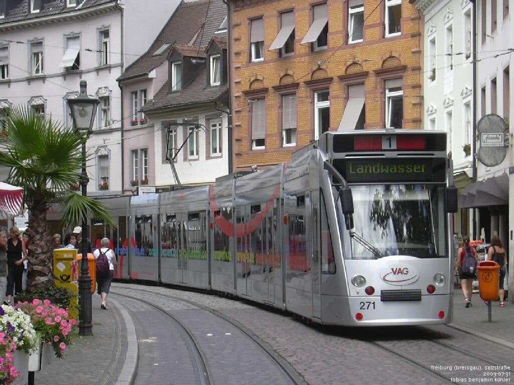 Freiburg VAG tram