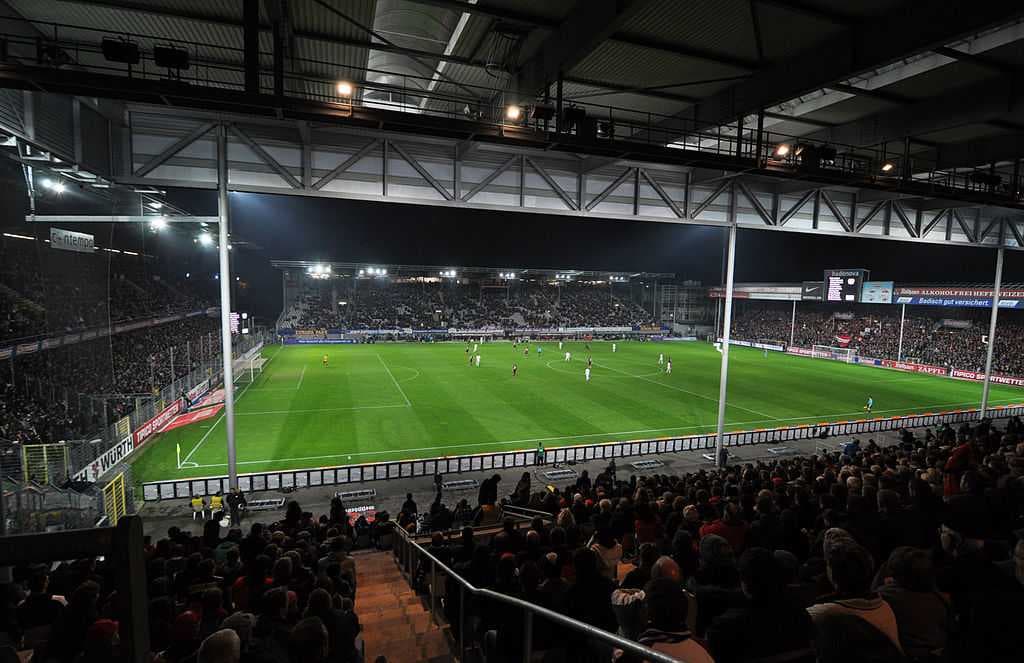 Schwarzwald-Stadion is the former home ground of Bundesliga club SC Freiburg.