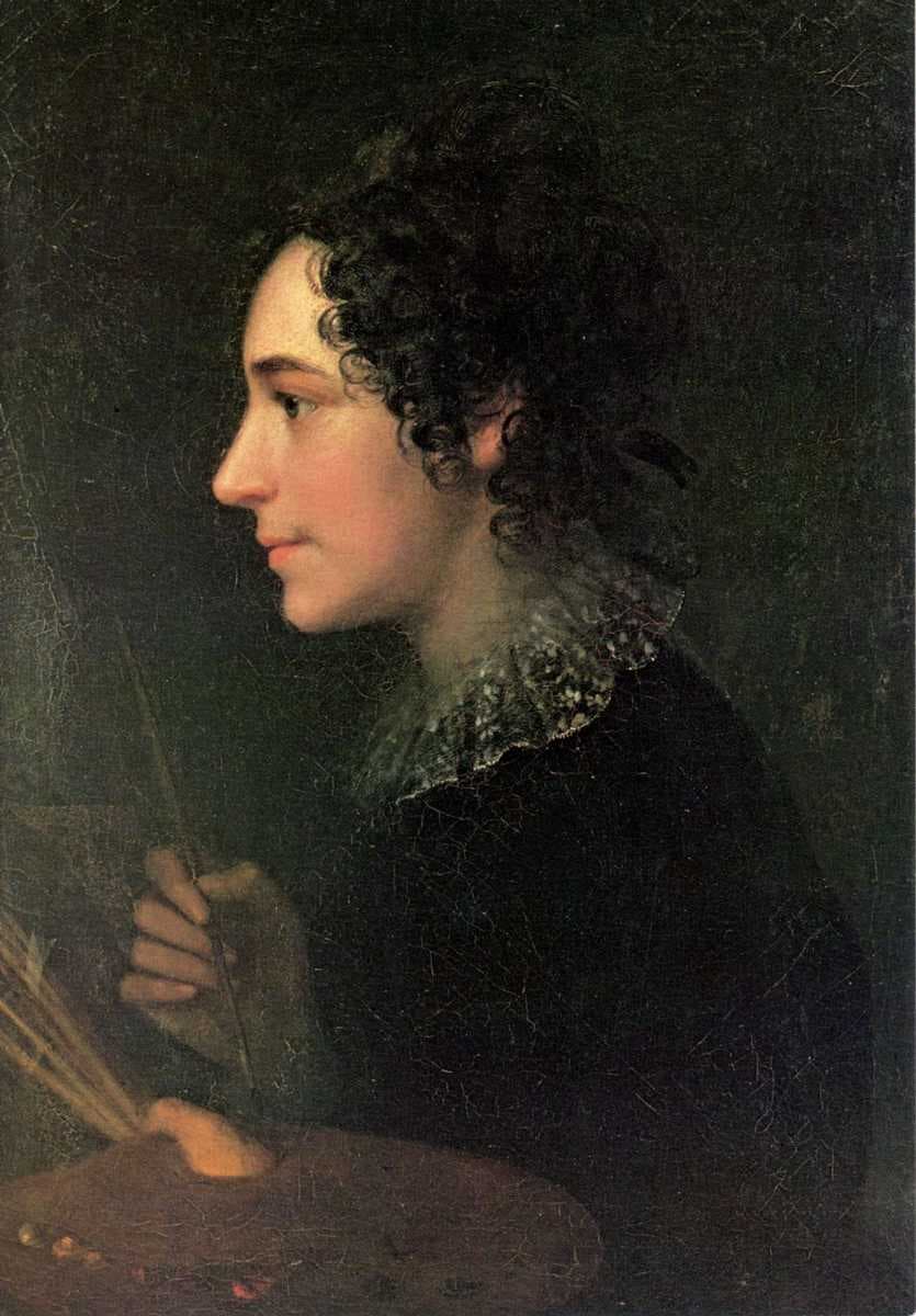 Marie Ellenrieder, self-portrait, 1819