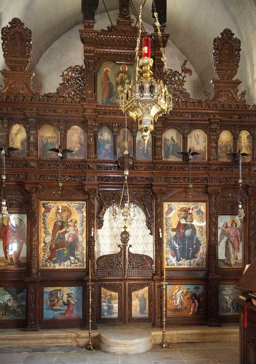 The iconostasis