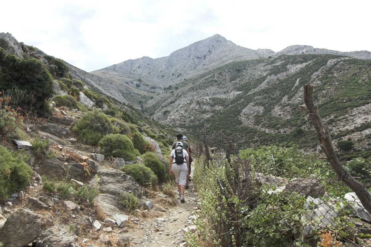 Mount Zas Hiking, Naxos, Greece