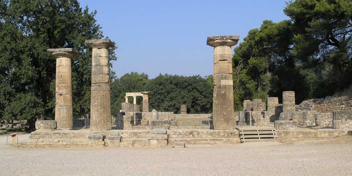 Temple of Hera, Olympia, Greece