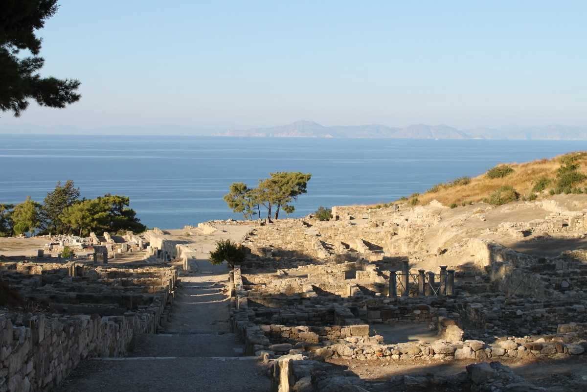 Ancient site of Kamiros, Rhodes