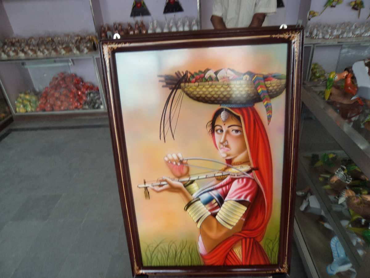 Shopping at Nirmal Near Gayatri Waterfalls
