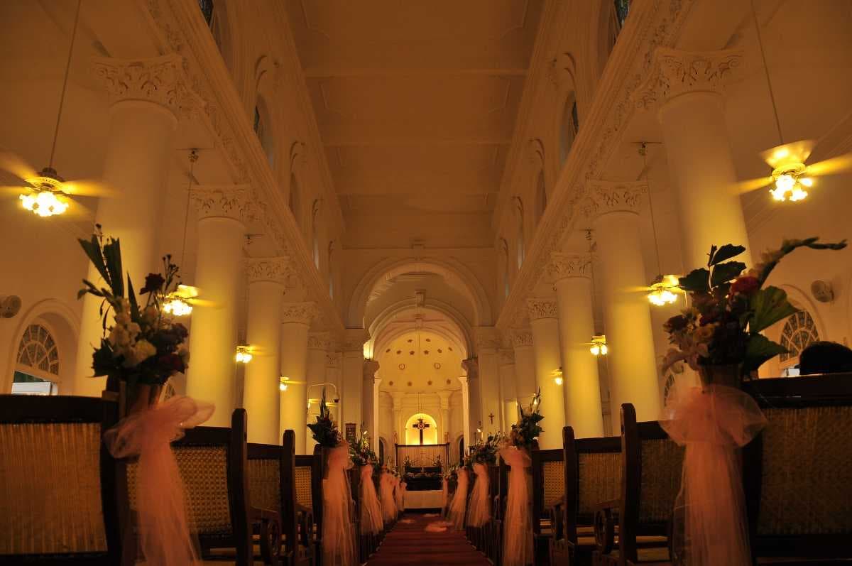 Interior of St Joseph Church Adilabad