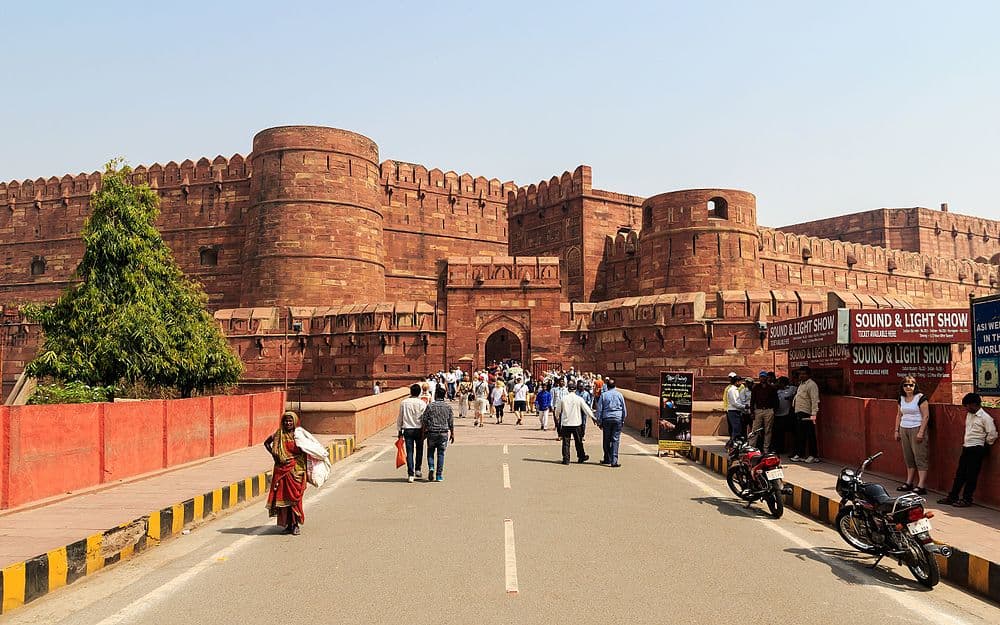 Entry to the magnificent Agra Fort
