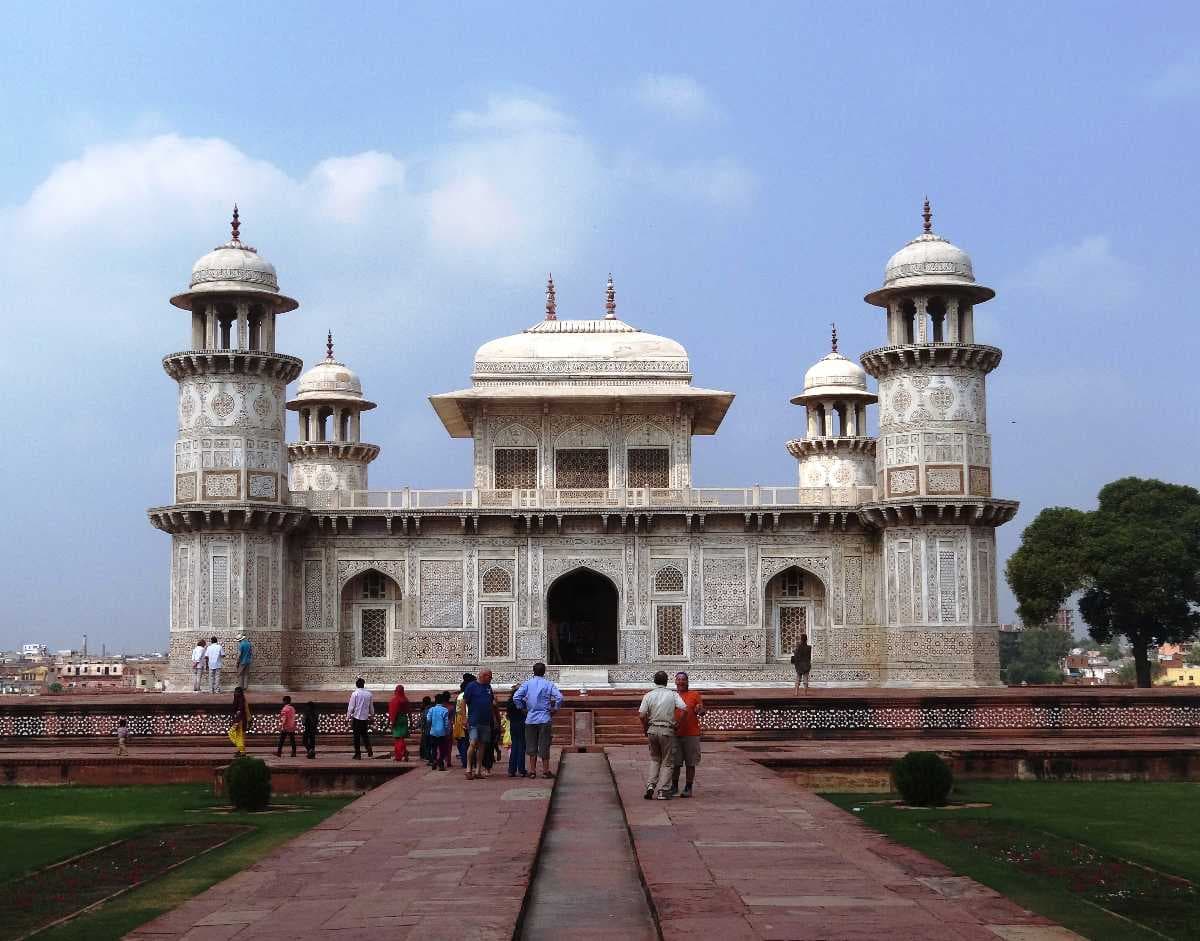 Itimad-Ud-Daulah's Tomb is also known as Baby Taj Mahal. It is the first tomb in India made entirely of marble