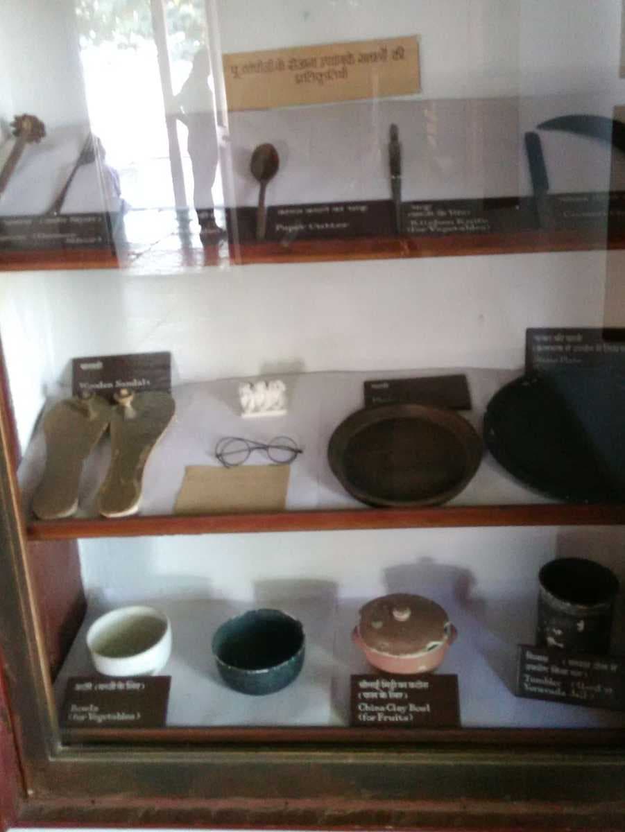 Exhibits at Sabarmati Ashram