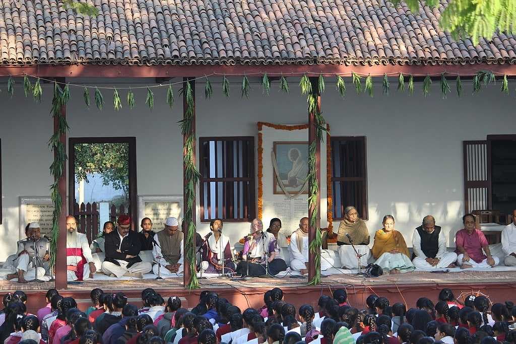 Prayer Held at Sabarmati Ashram