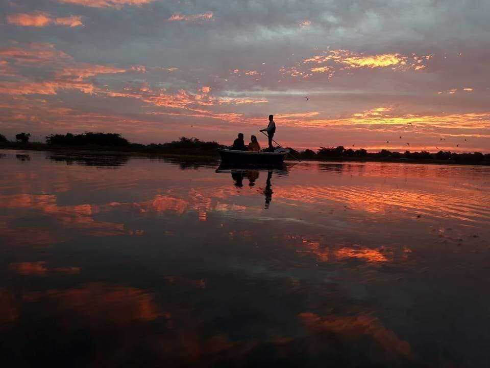 Serene View of Nal Sarovar Lake