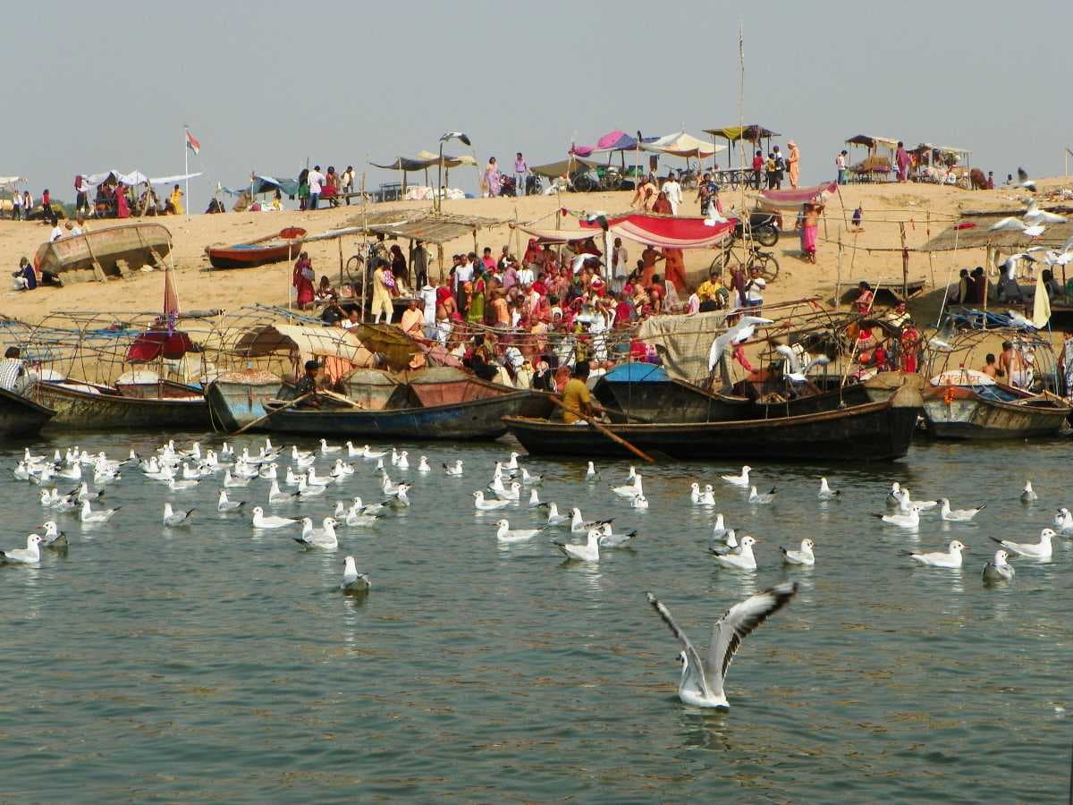 Triveni Sangam - Sacred Place where Kumbh Mela is Held