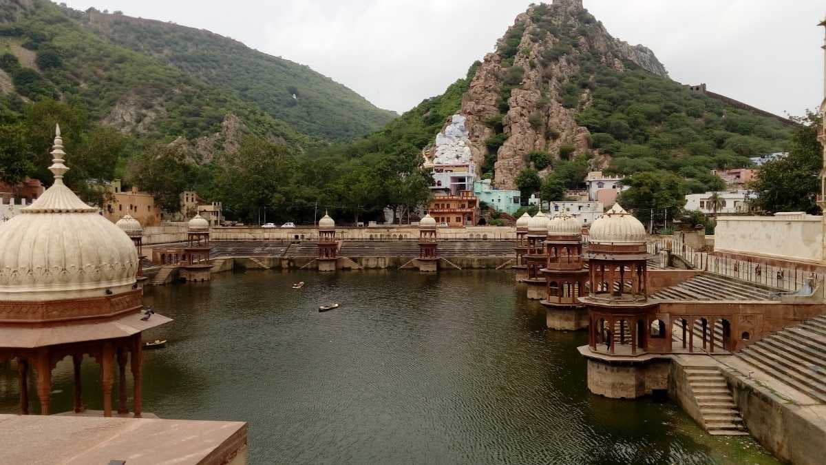 Scenic View of Moti Dungri, Alwar