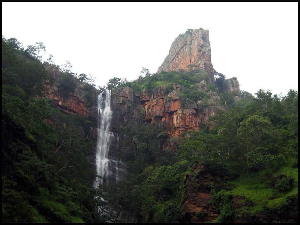 Pleasant View of Ugra Sthamba in Ahobilam
