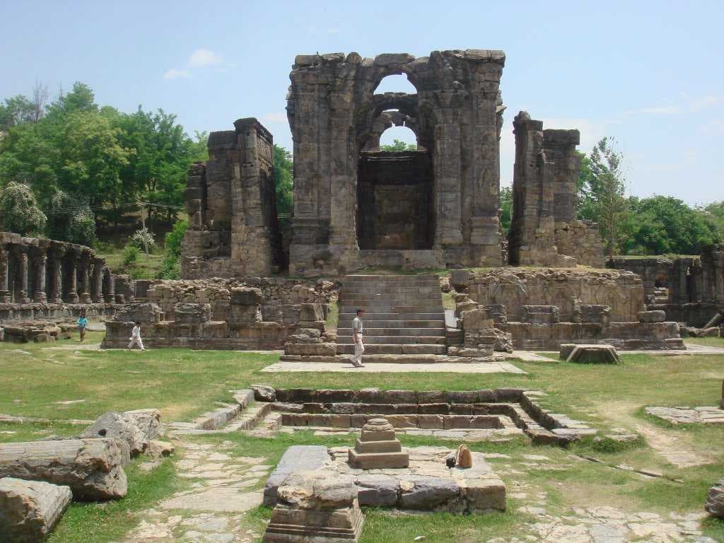 Martand The sun temple 730AD-Greatest Architectural achievement of the Kashmiris