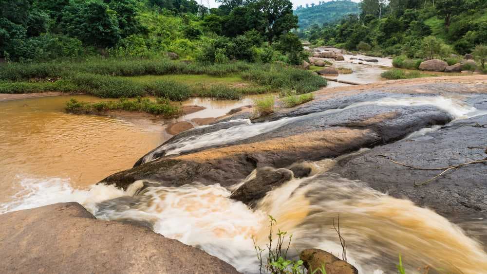 Stunning View of Chaparai Waterfall, Araku Valley