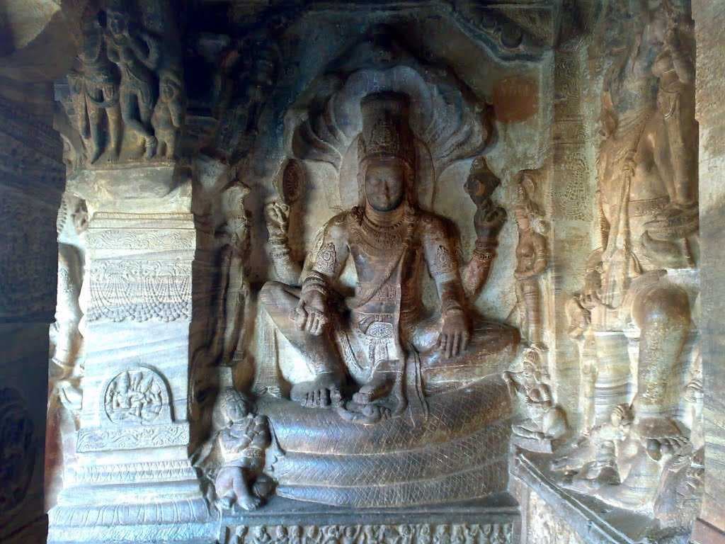 Famous Vishnu Murti of Badami