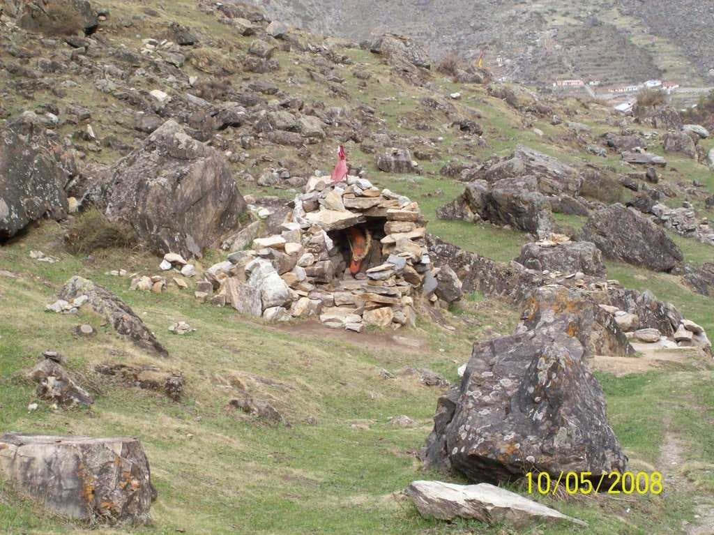 Charanpaduka - Rock Having the foot Imprints of Lord Vishnu