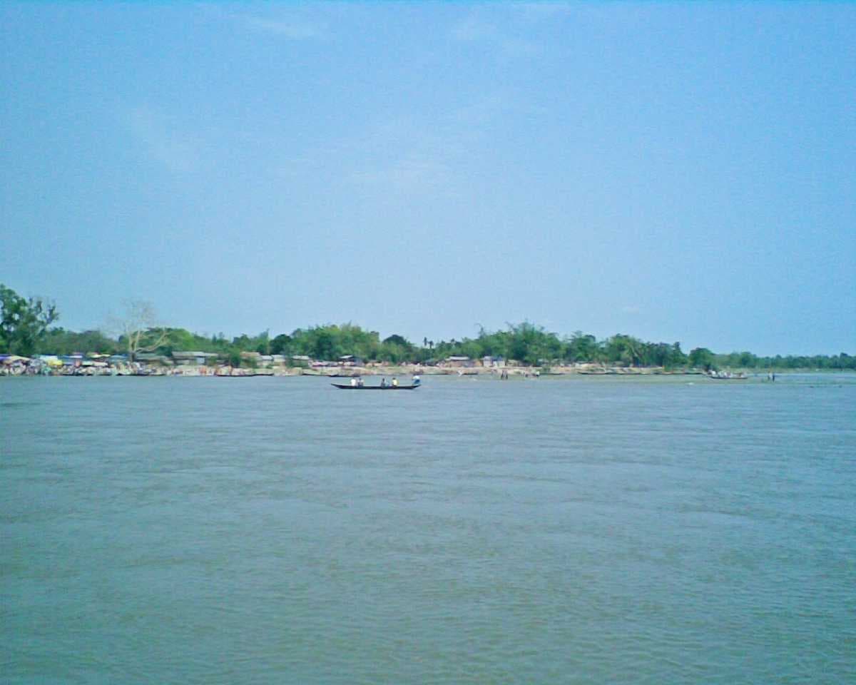 Scenic View of Beki River, Barpeta
