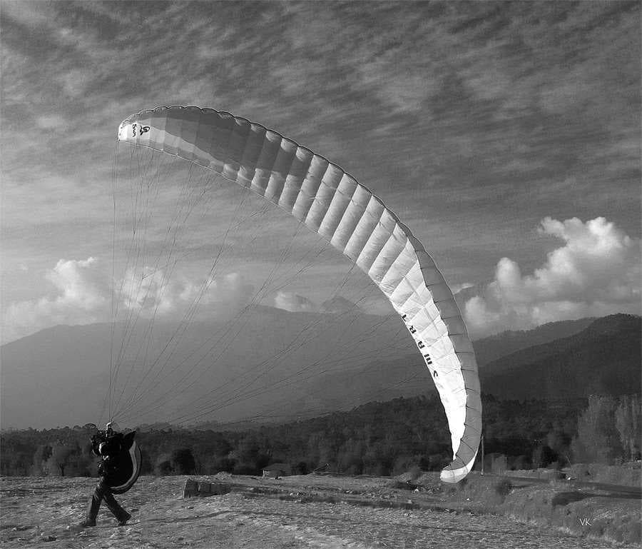 Landing in Bir Billing