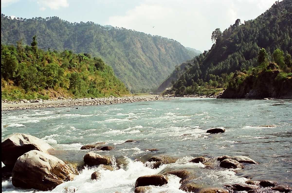 Beautiful Ravi River Near Chamba