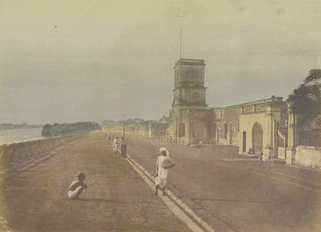 Chandannagar waterfront c. 1850