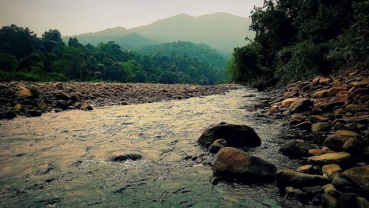 Scenic View of Palpala River, Similipal National Park