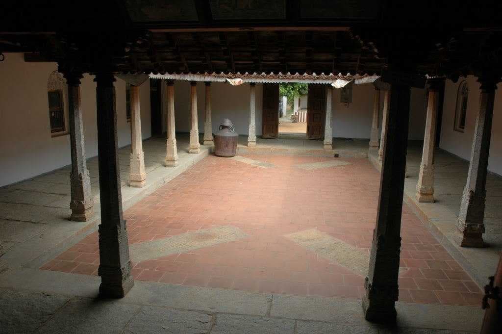 A typical Tamil house recreated in the museum.