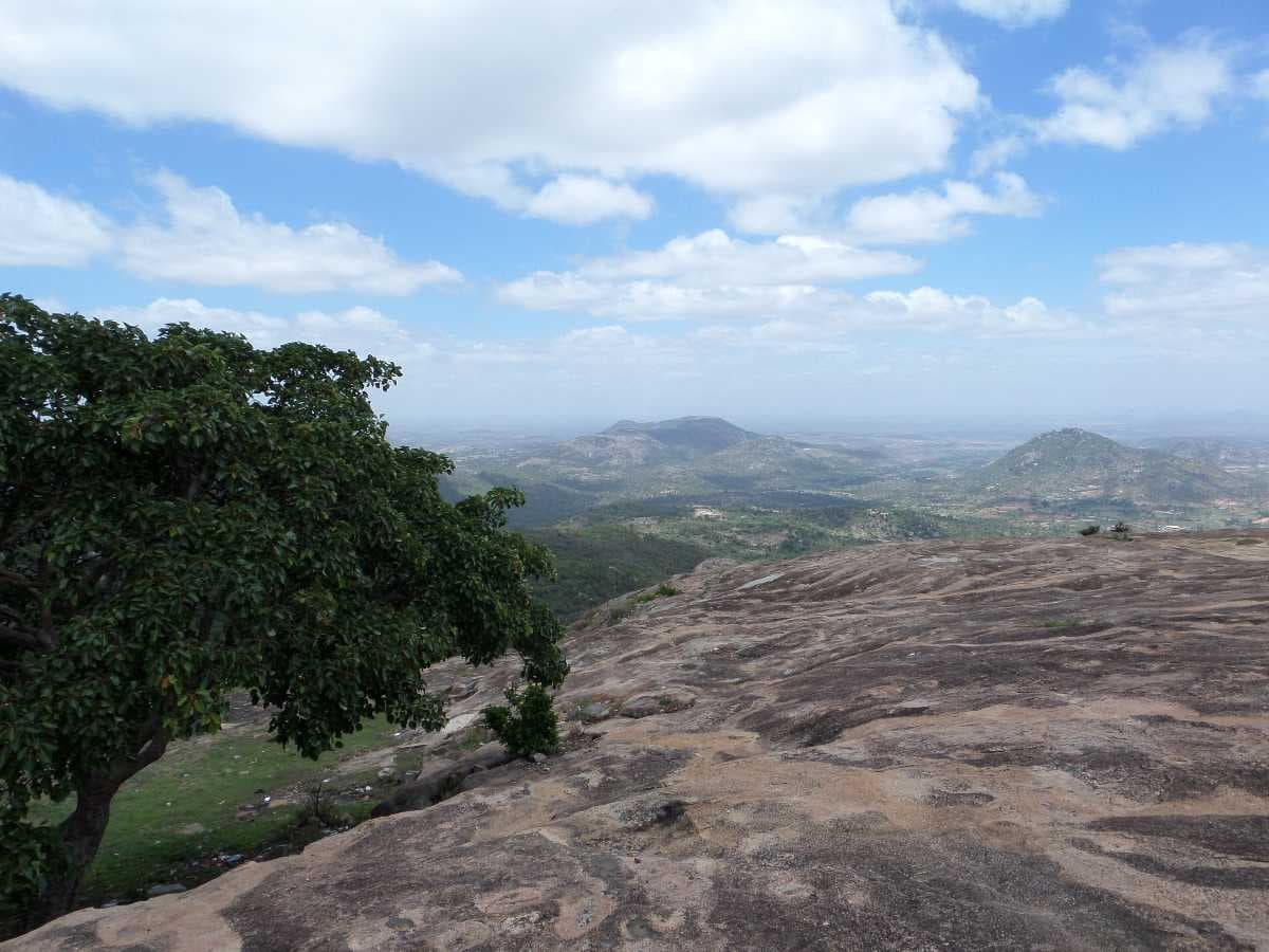 Rocky Terrain View of Horsley Hills, Chittoor
