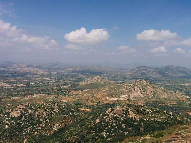 Spectacular View from Horsley Hills Near Chittoor