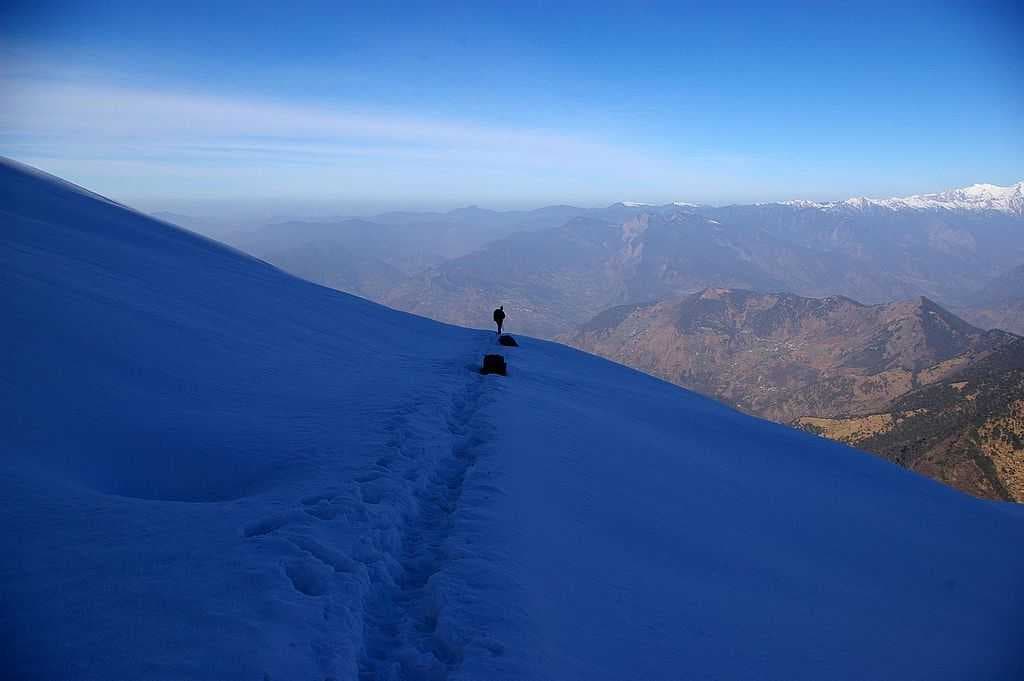 The route to Chandrashila