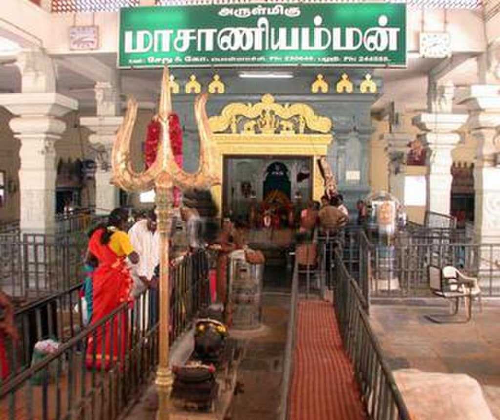 Inside of Masani Amman Kovil