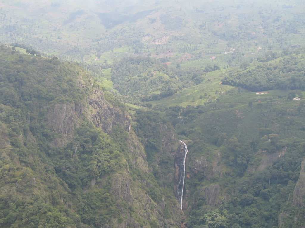 Catherine Falls view from Dolphin's Nose