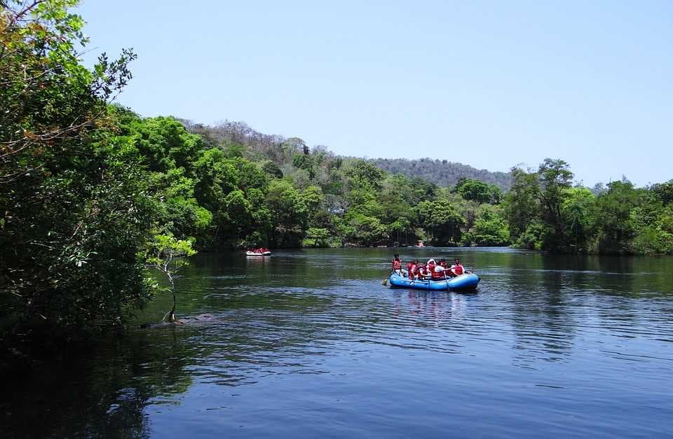 Rafting in Kali River, Dandeli