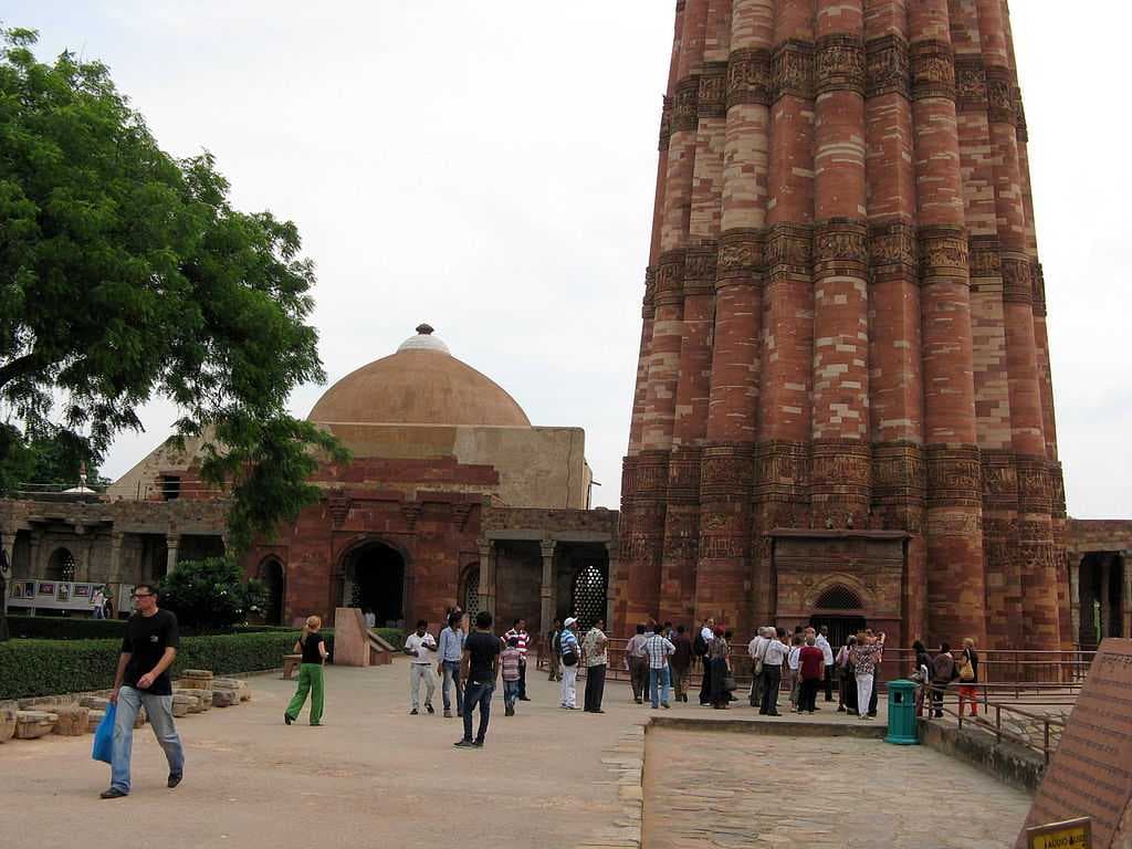 Entrance of Qutub Minar, Delhi