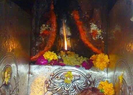 Inside View of Temple Sanctum, Jwala Devi Temple, Kangra